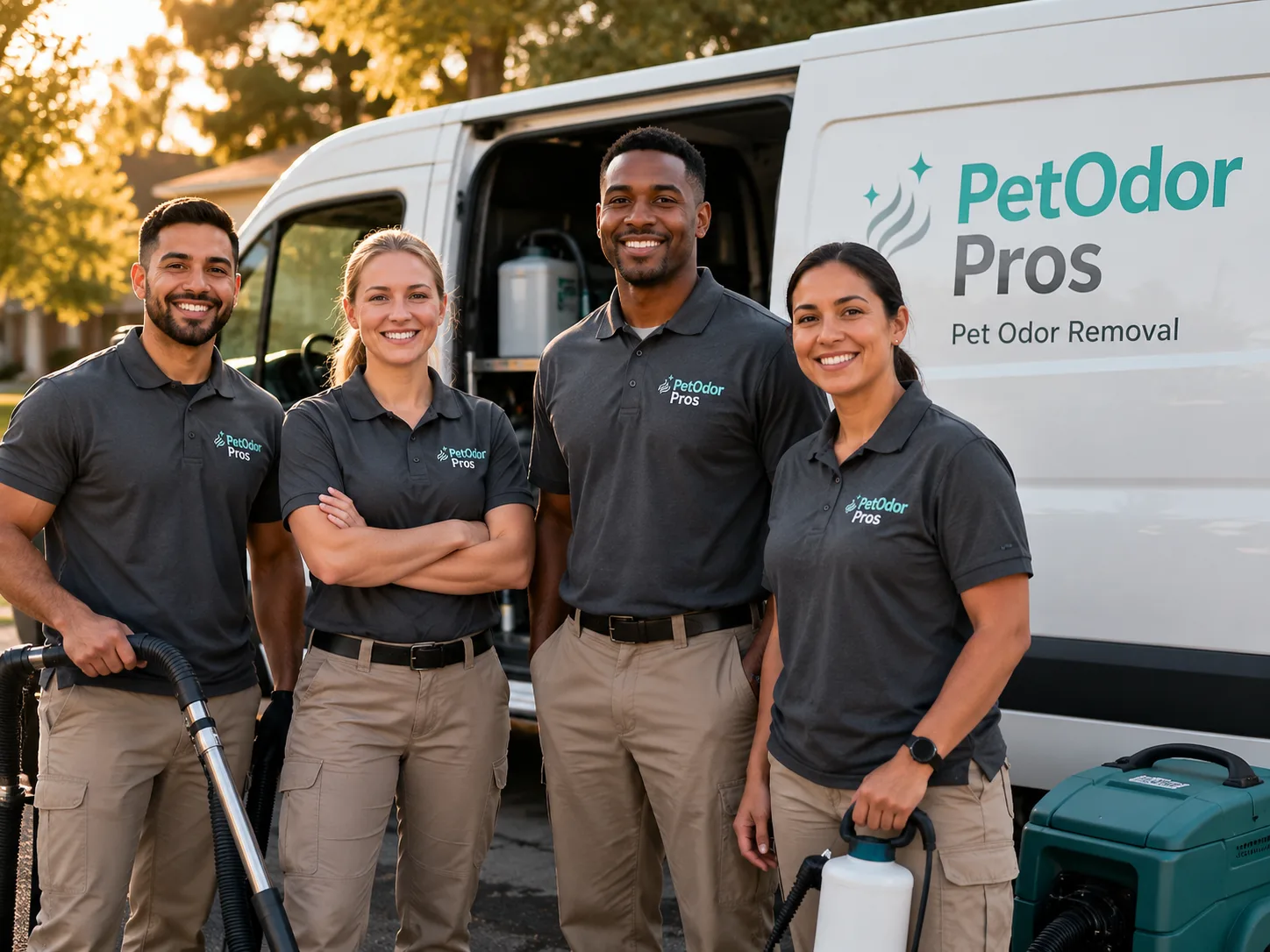 Pet Odor Removal team serving Clovis, CA